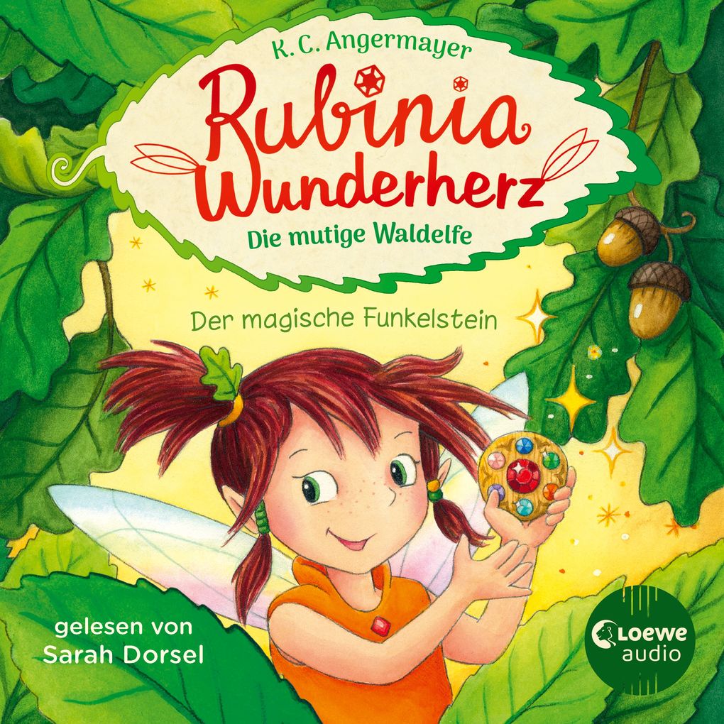 Produktbild: Rubinia Wunderherz, die mutige Waldelfe (Band 1) - Der magische Funkelstein | Karen Christine Angermayer