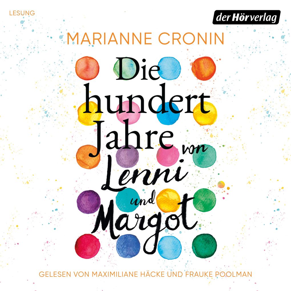 Produktbild: Die hundert Jahre von Lenni und Margot | Marianne Cronin