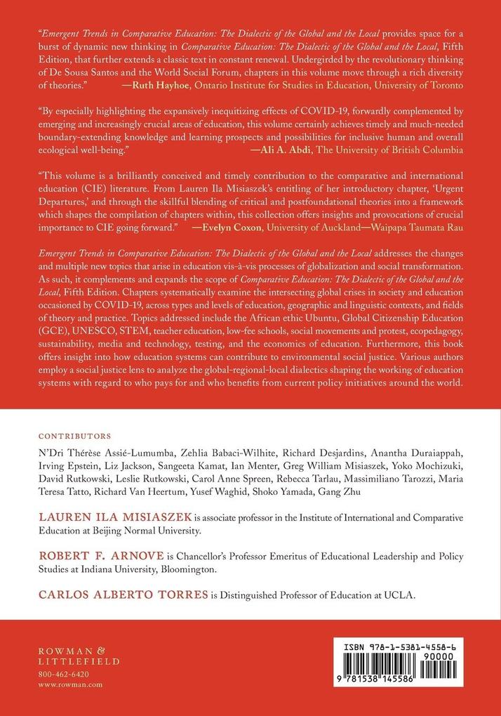 Weitere Ansicht: Emergent Trends in Comparative Education