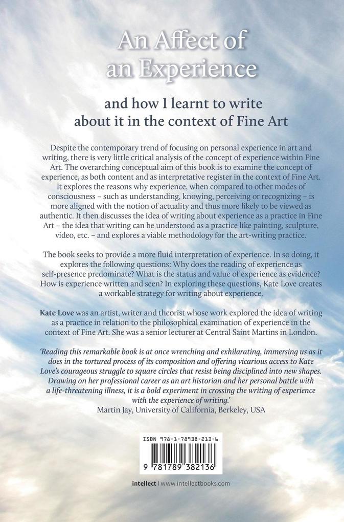 Weitere Ansicht: An Affect of an Experience | Kate Love