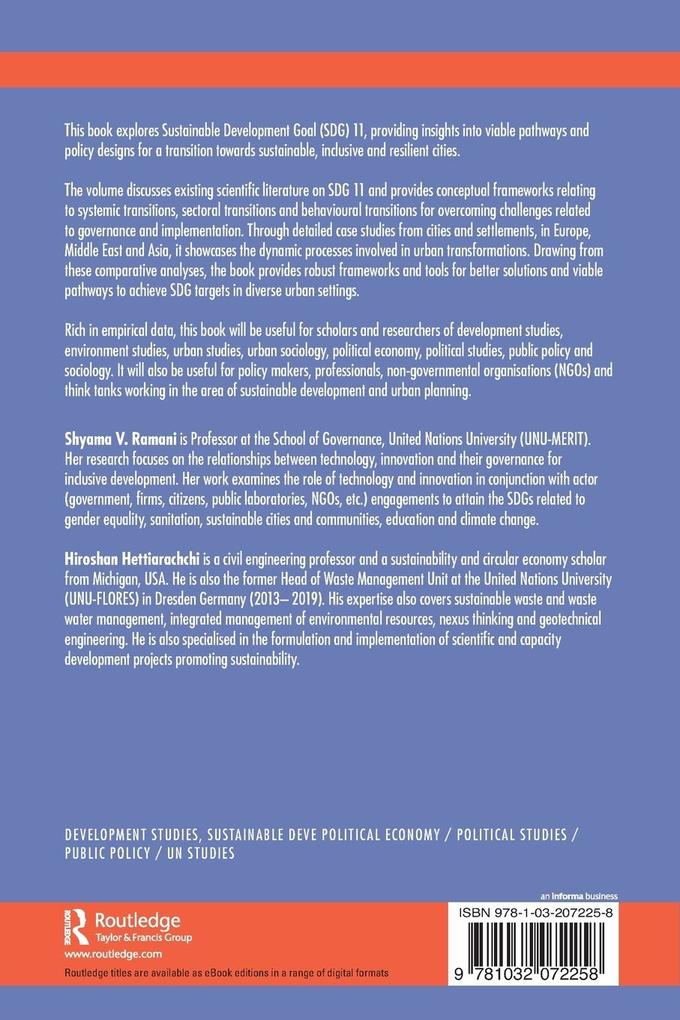 Weitere Ansicht: SDG11, Sustainable Cities and Communities