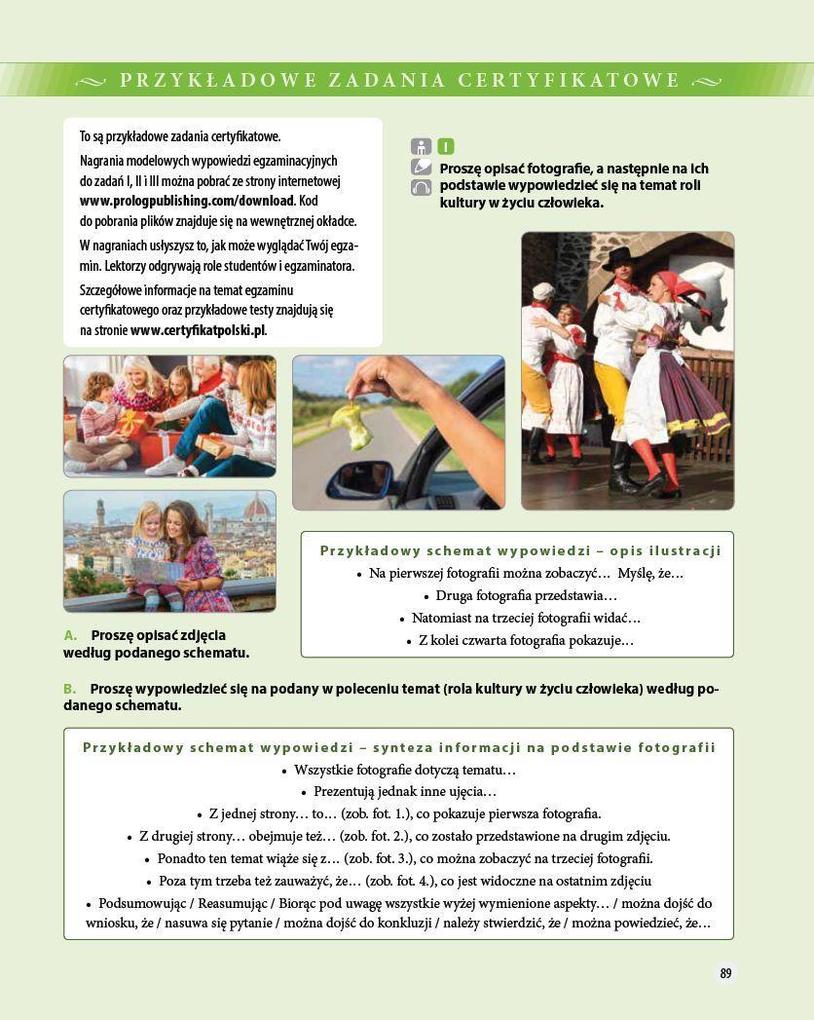 Weitere Ansicht: Mówie po polsku. Cwiczenia dla obcokrajowców. Poziom B1 i B2. | Monika Gworys, Anna Madrecka