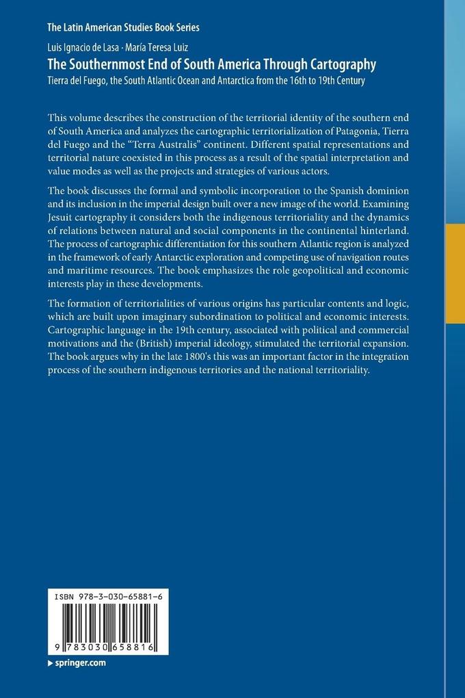 Weitere Ansicht: The Southernmost End of South America Through Cartography | Luis Ignacio de Lasa, María Teresa Luiz