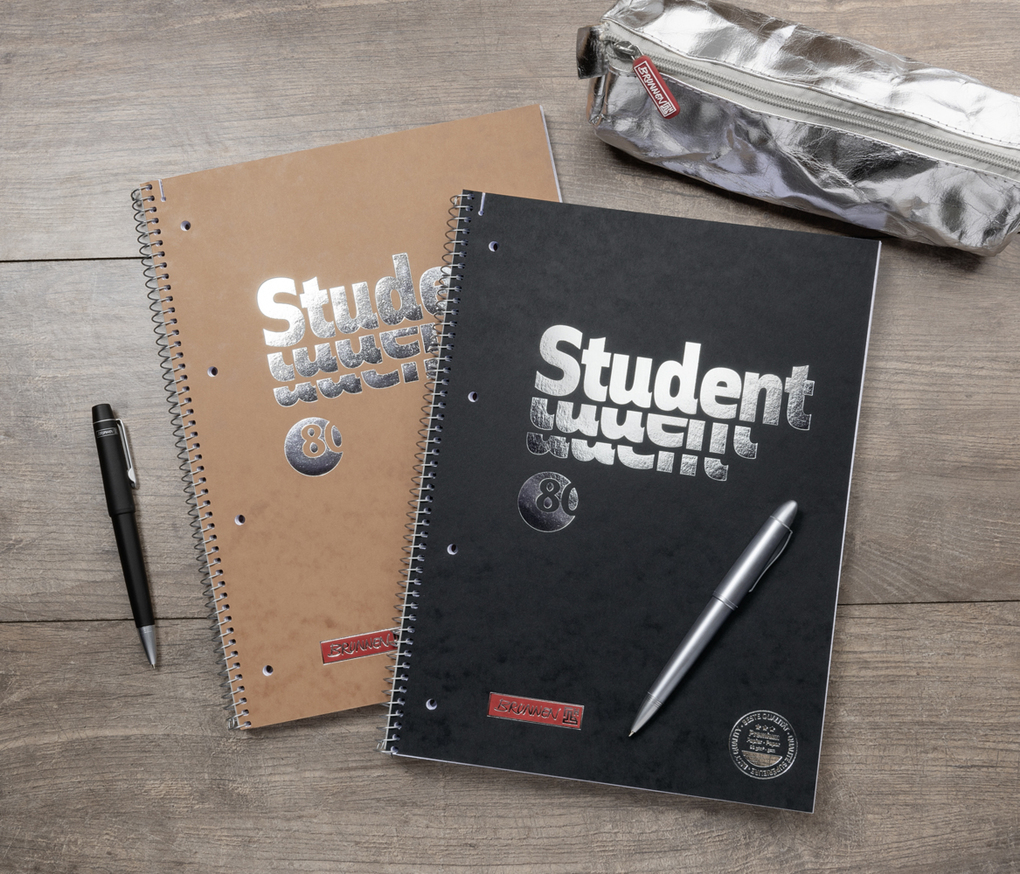 Weitere Ansicht: Brunnen Collegeblock A4 lin 27 br 80Bl Pressspan