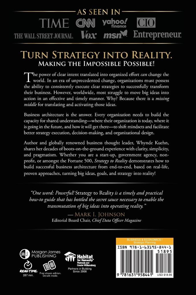 Weitere Ansicht: Strategy to Reality | Whynde Kuehn