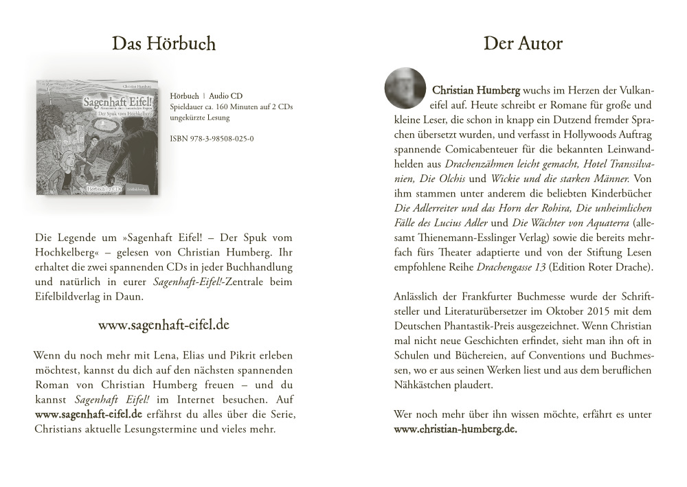 Weitere Ansicht: Sagenhaft Eifel! - Abenteuer in einer fantastischen Region | Christian Humberg