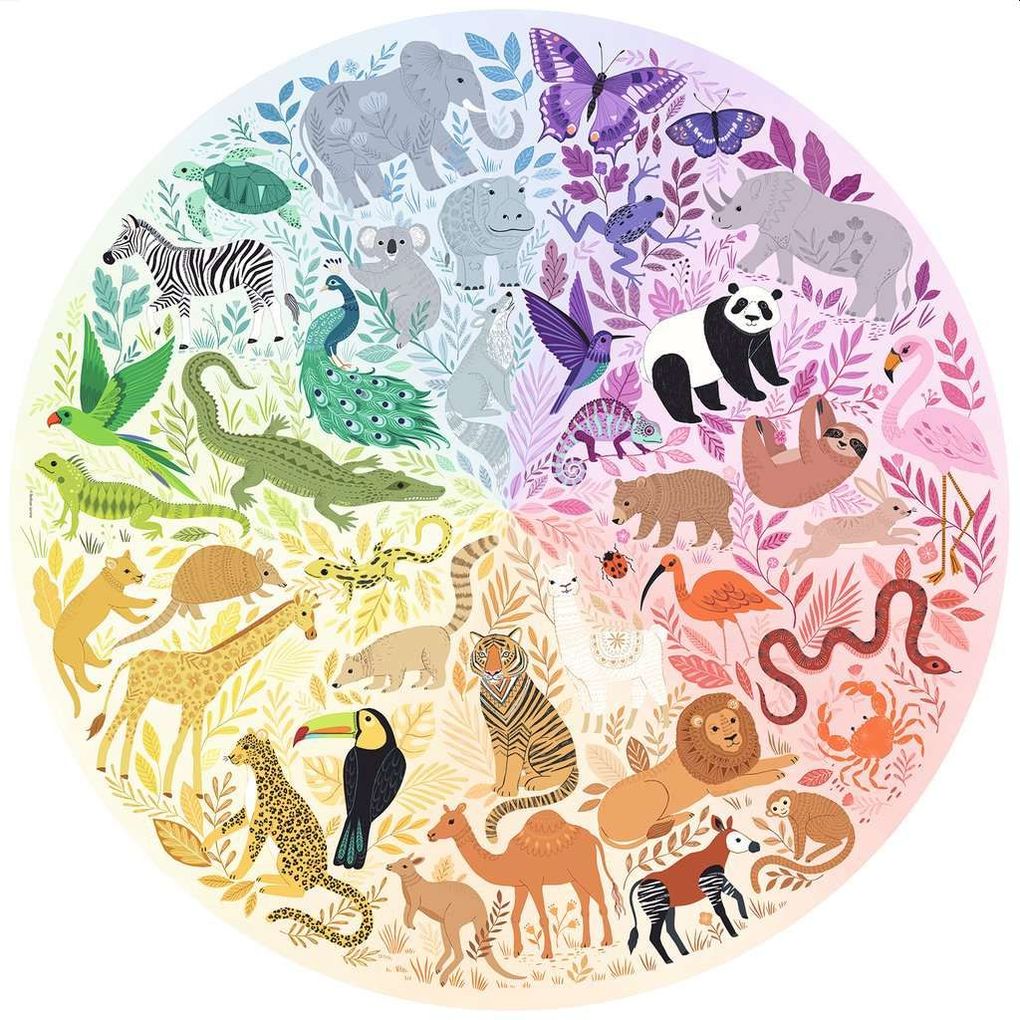 Weitere Ansicht: Circle of Colors - Animals - Puzzle 500 Teile