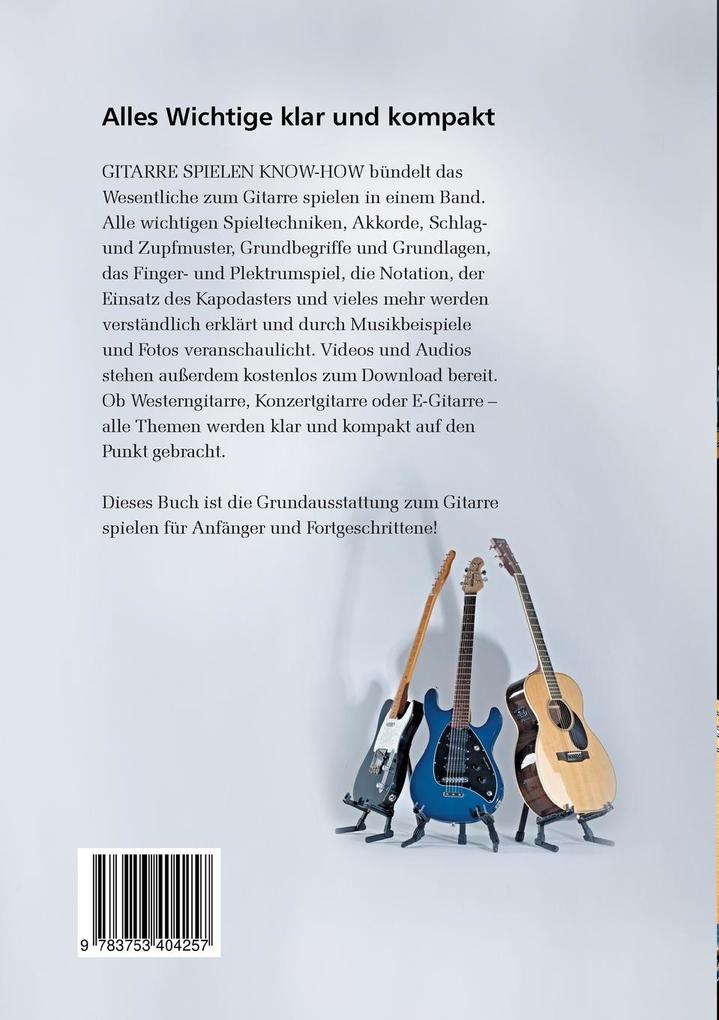 Weitere Ansicht: Gitarre spielen Know-how | Bernd Brümmer