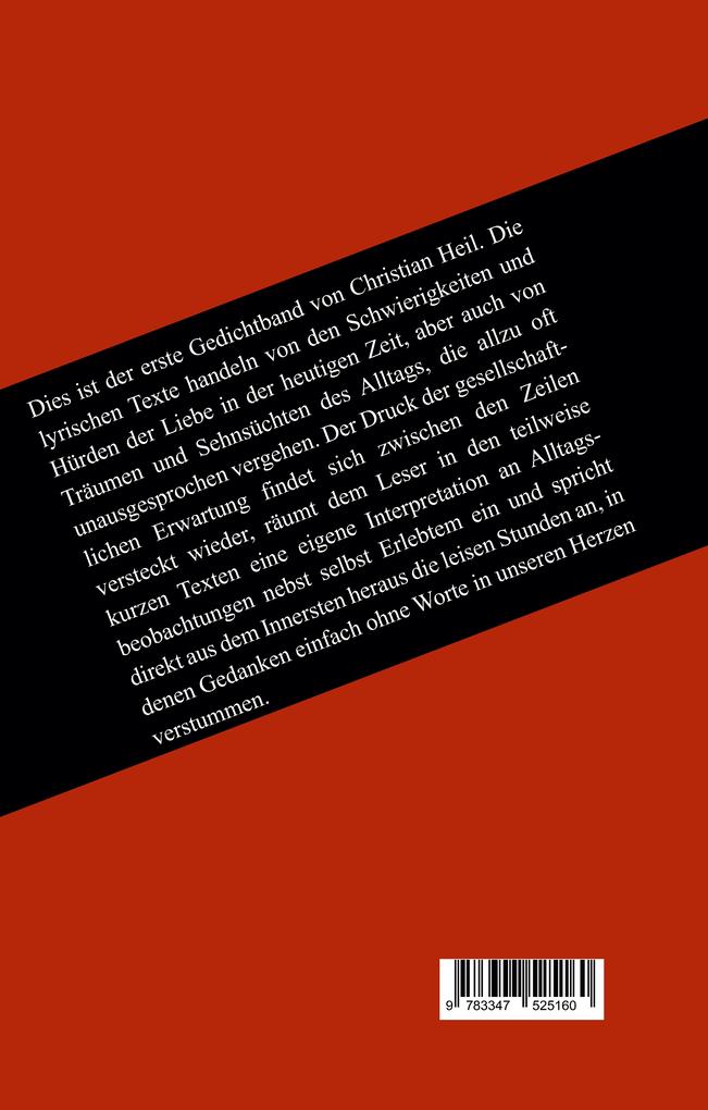 Weitere Ansicht: Nimmer mehr | Christian Heil