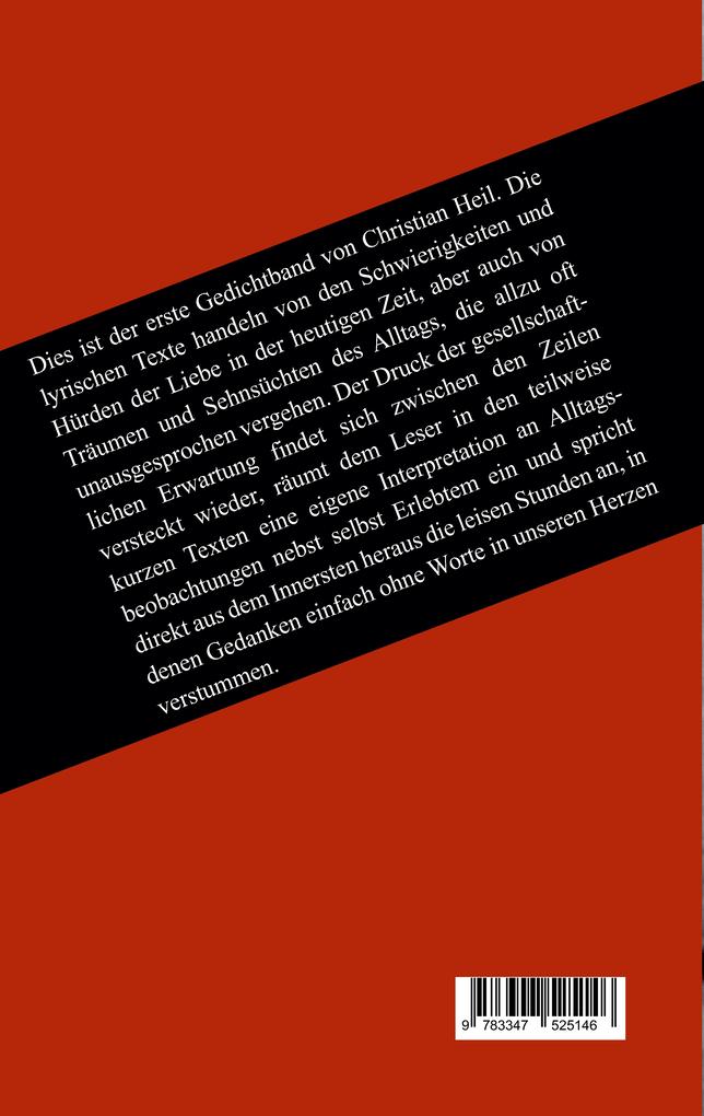 Weitere Ansicht: Nimmer mehr | Christian Heil