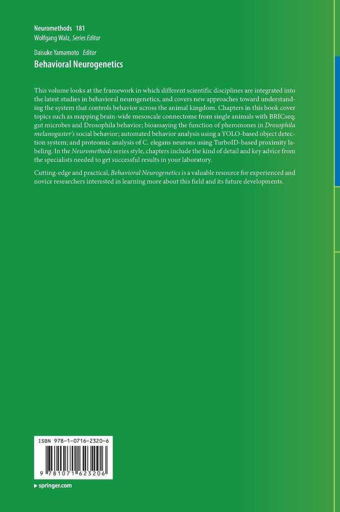 Weitere Ansicht: Behavioral Neurogenetics