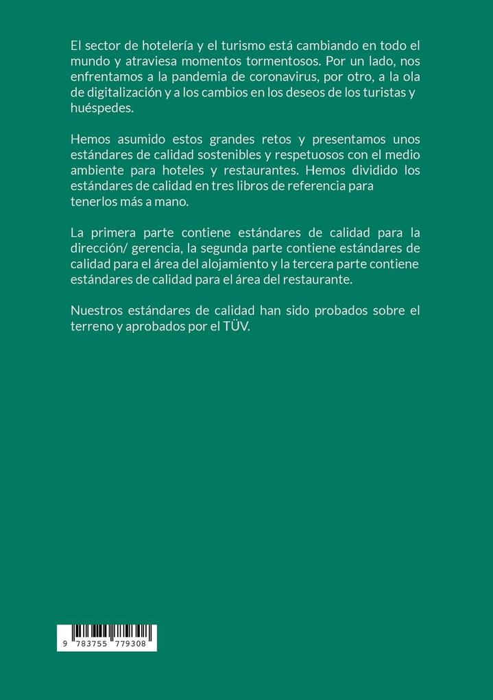 Weitere Ansicht: Estándares de calidad sostenibles y respetuosos con el medio ambiente para hoteles y restaurantes | Frank Höchsmann