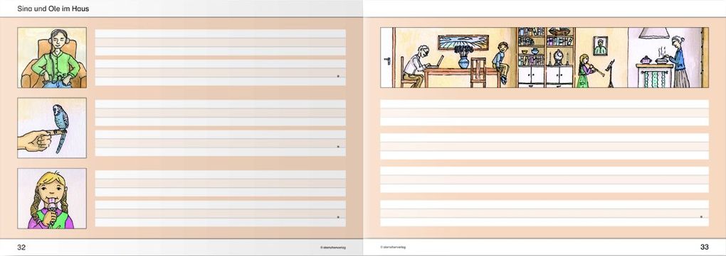 Weitere Ansicht: Ich kann Sätze schreiben Teil 1 und 2 im Set - Schülerarbeitshefte für die 1. und 2. Klasse | sternchenverlag GmbH, Katrin Langhans