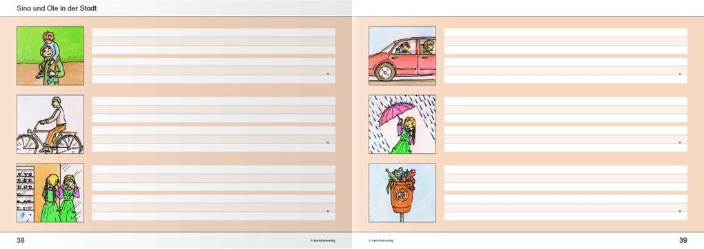 Weitere Ansicht: Ich kann Sätze schreiben Teil 1 und 2 im Set - Schülerarbeitshefte für die 1. und 2. Klasse | sternchenverlag GmbH, Katrin Langhans