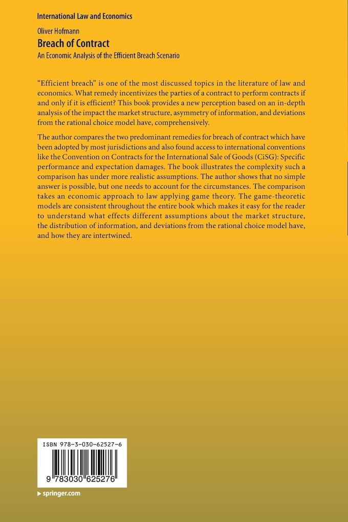 Weitere Ansicht: Breach of Contract | Oliver Hofmann