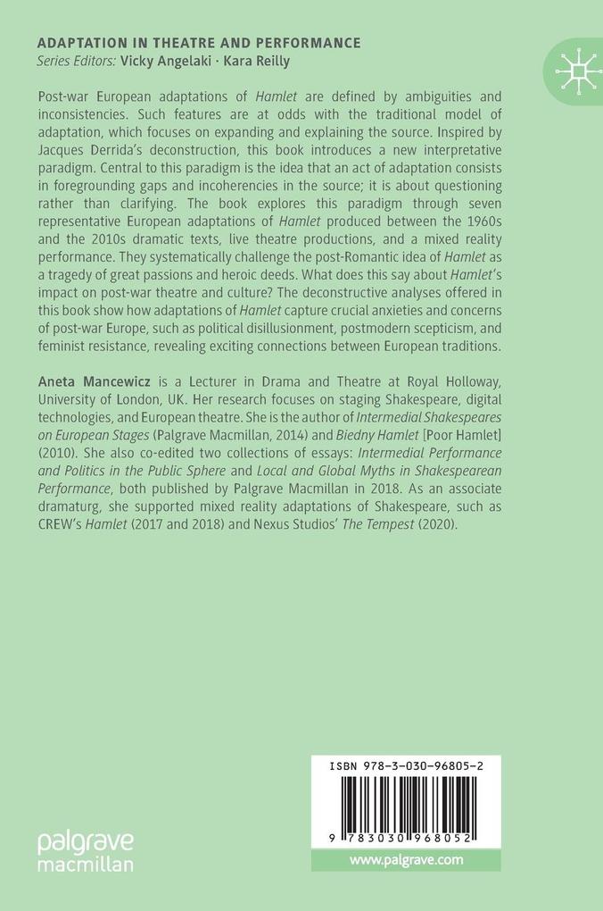 Weitere Ansicht: Hamlet after Deconstruction | Aneta Mancewicz
