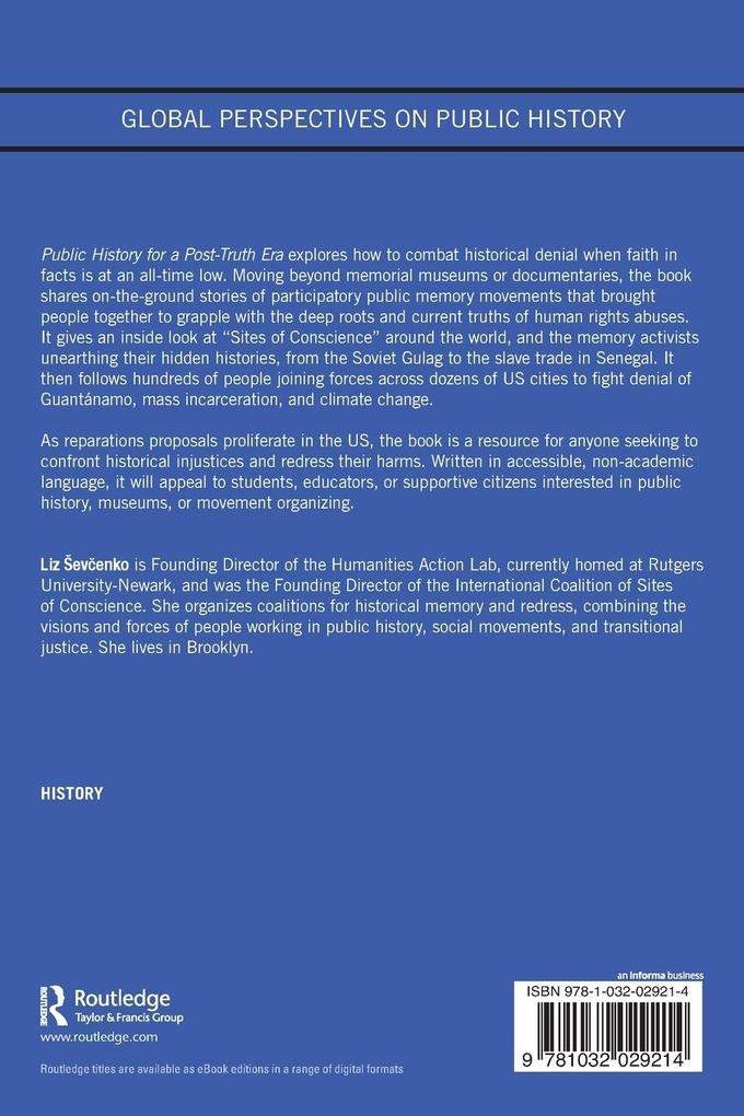 Weitere Ansicht: Public History for a Post-Truth Era | Liz Sevcenko