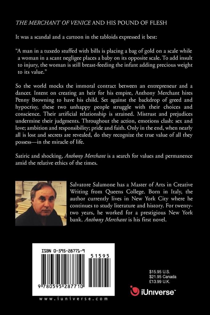 Weitere Ansicht: Anthony Merchant | Salvatore Salamone