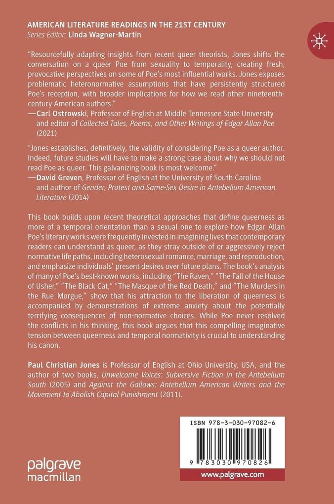 Weitere Ansicht: Poe, Queerness, and the End of Time | Paul Christian Jones
