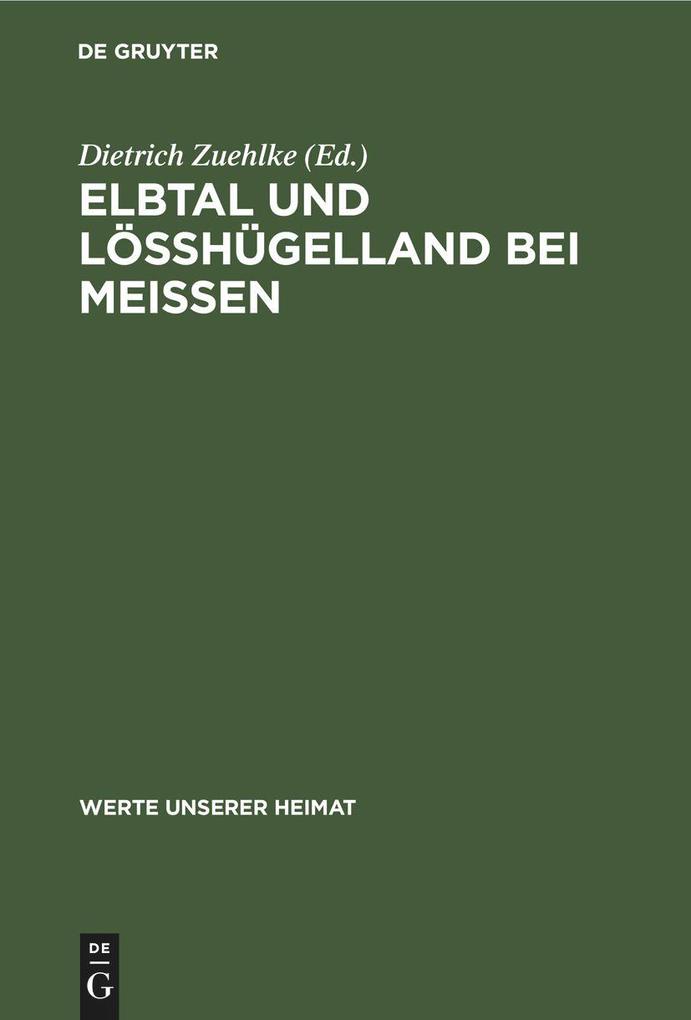 Produktbild: Elbtal und Lösshügelland bei Meissen
