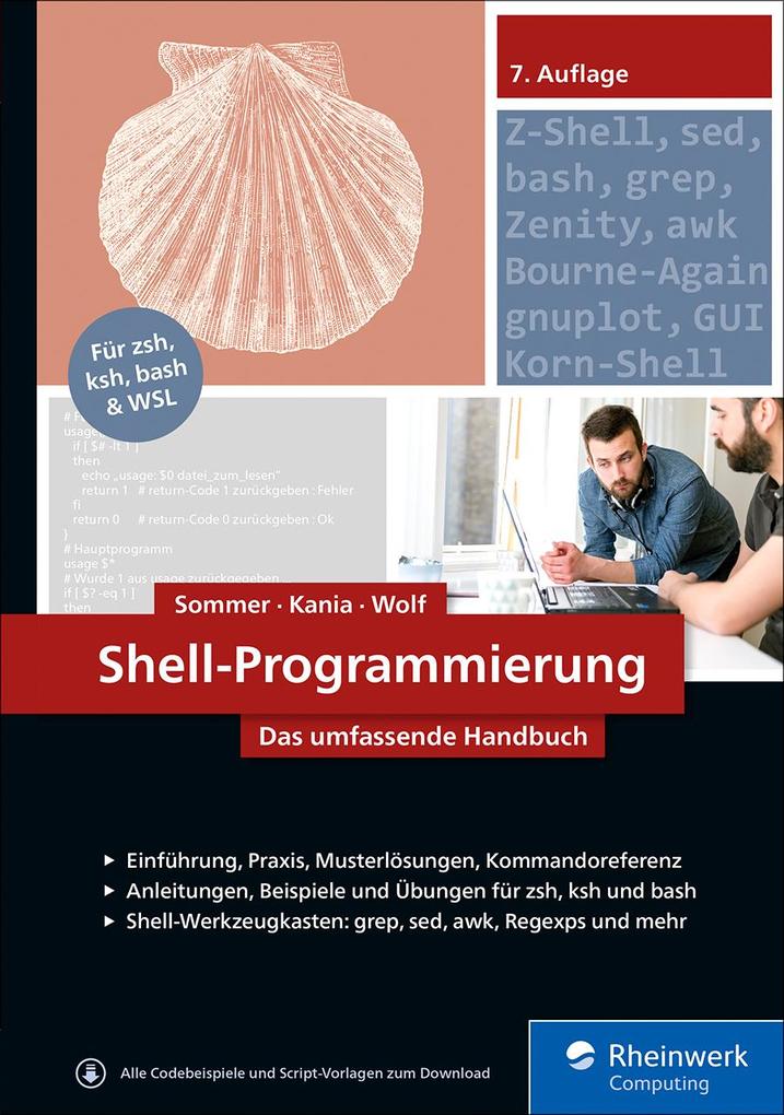 Produktbild: Shell-Programmierung | Frank Sommer, Stefan Kania, Jürgen Wolf