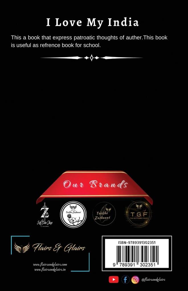 Weitere Ansicht: I love my india | Zala Devsibhai Sandeshi Ramiben