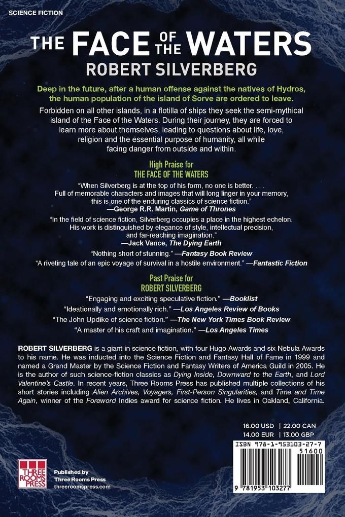 Weitere Ansicht: The Face of the Waters | Robert Silverberg