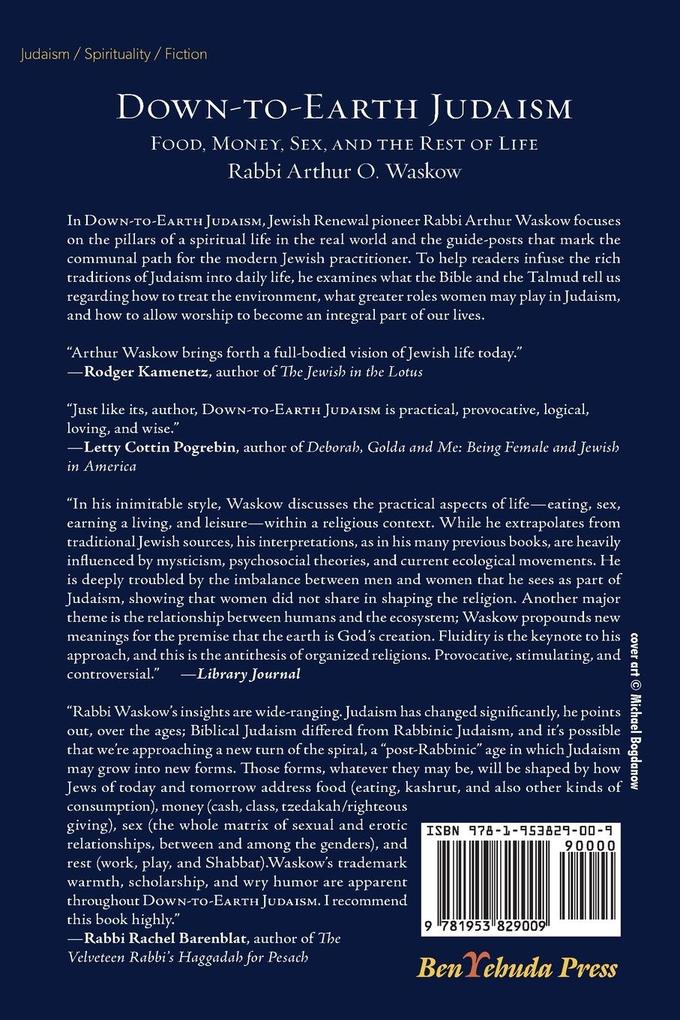 Weitere Ansicht: Down to Earth Judaism | Arthur Waskow