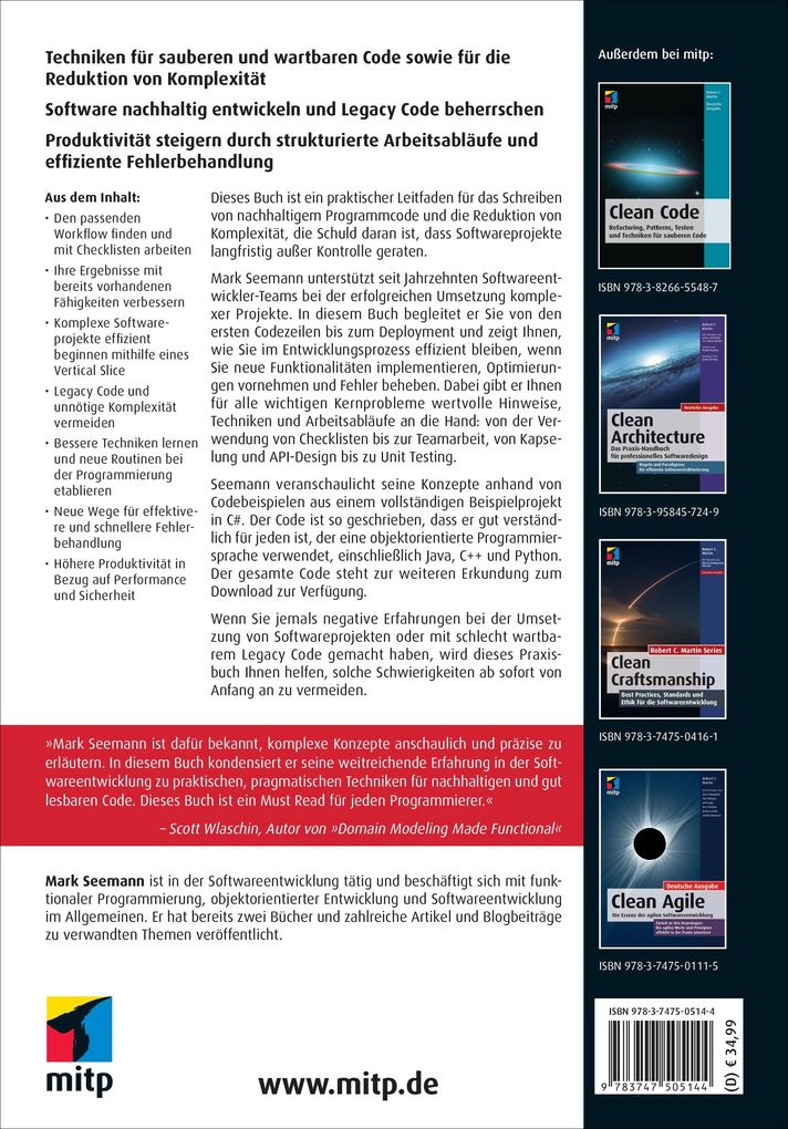 Weitere Ansicht: Code That Fits in Your Head | Mark Seemann