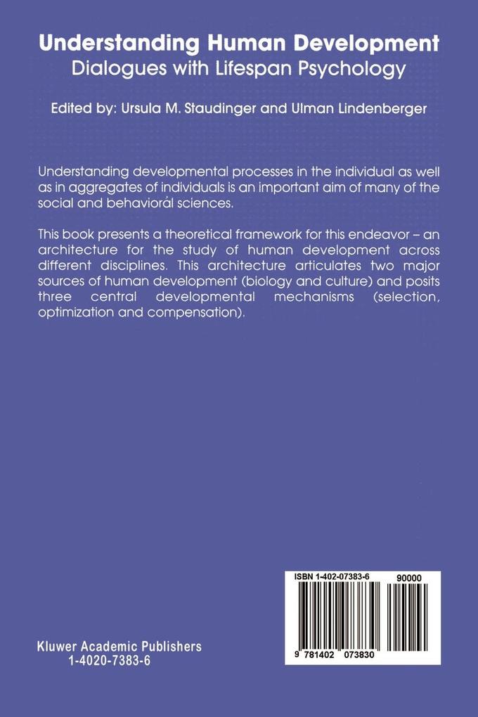 Weitere Ansicht: Understanding Human Development