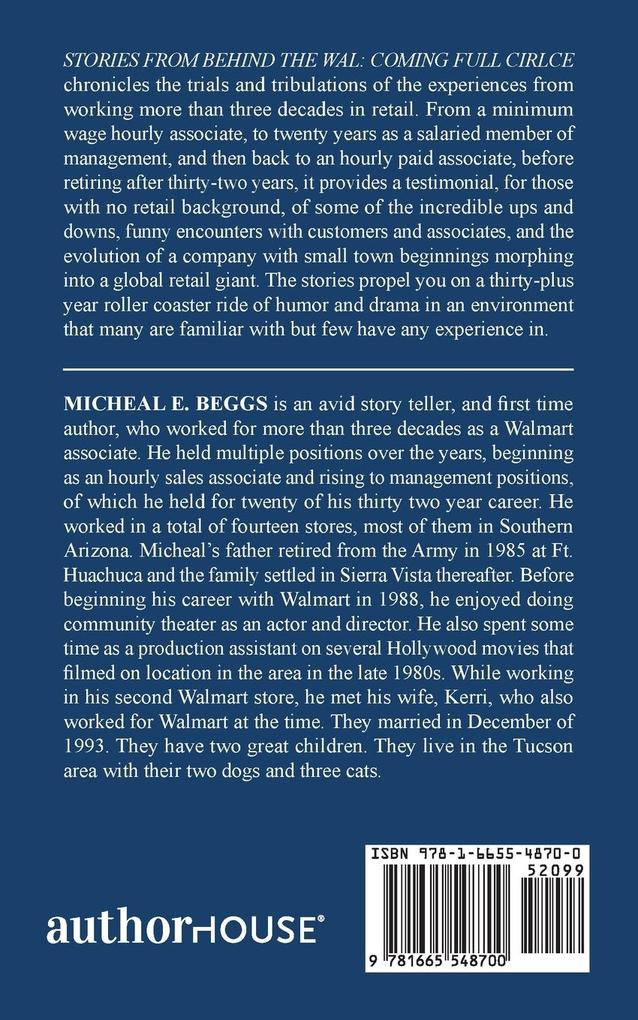 Weitere Ansicht: Stories from Behind the Wal | Micheal E. Beggs