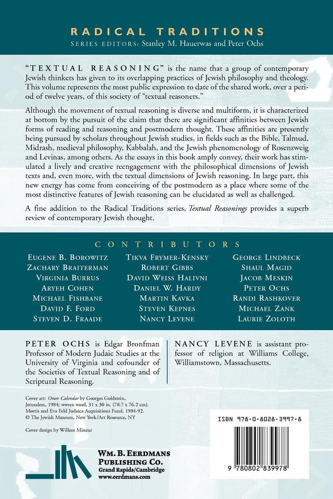 Weitere Ansicht: Textual Reasonings