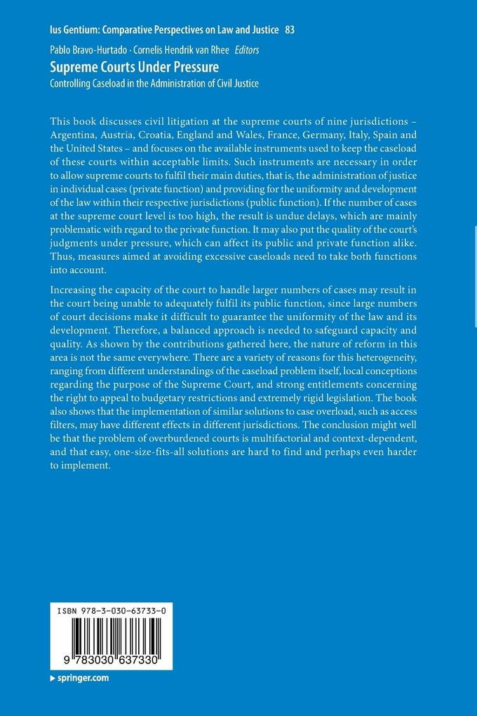 Weitere Ansicht: Supreme Courts Under Pressure