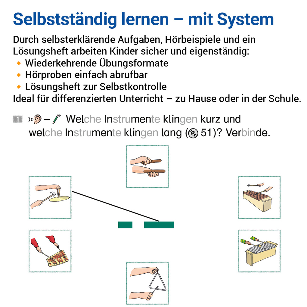 Weitere Ansicht: Das Übungsheft Musik 1/2 | Wolfgang Junge