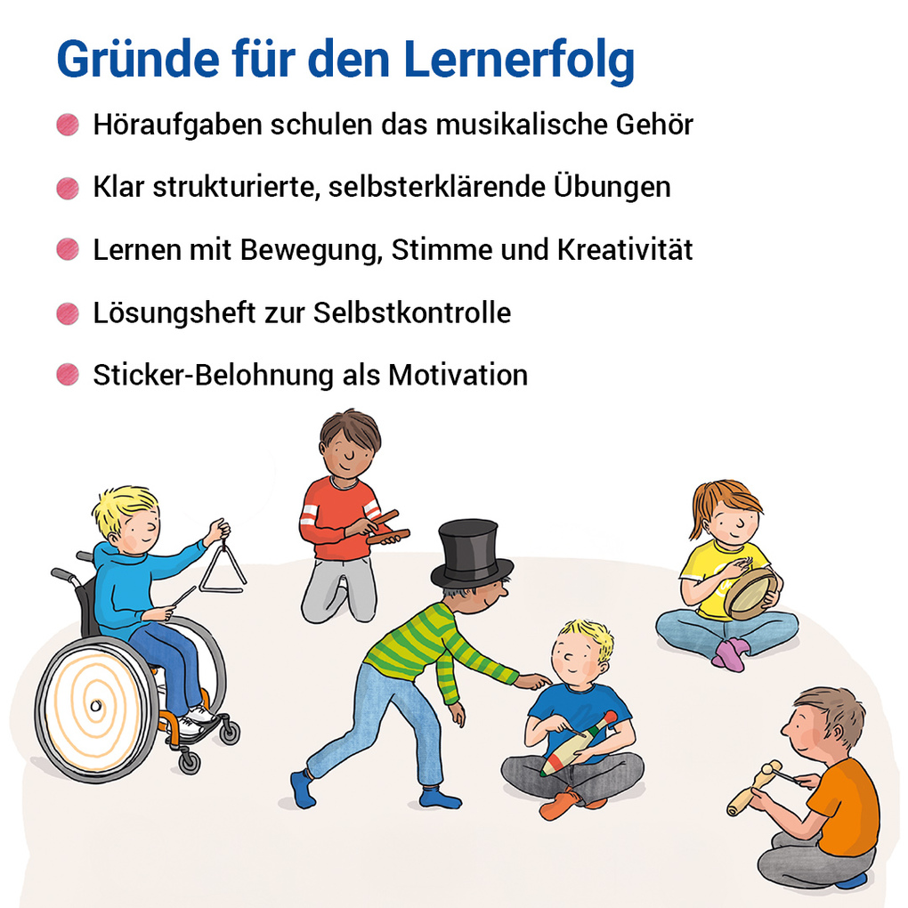 Weitere Ansicht: Das Übungsheft Musik 1/2 | Wolfgang Junge