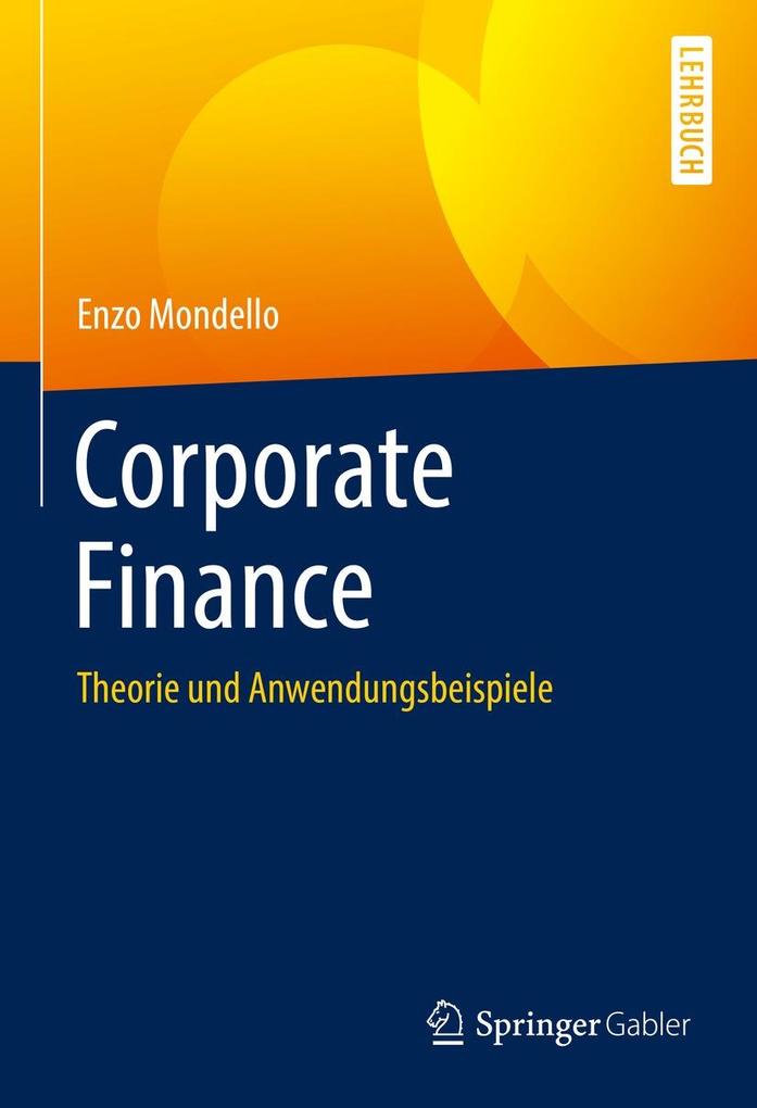 Produktbild: Corporate Finance | Enzo Mondello