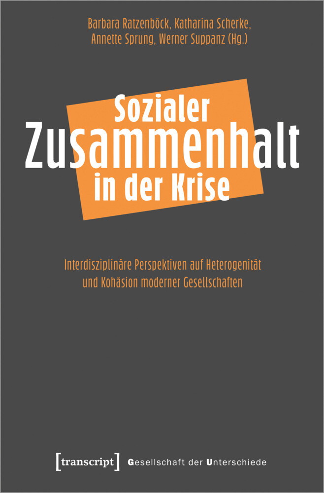 Produktbild: Sozialer Zusammenhalt in der Krise
