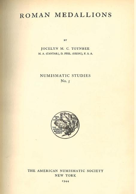 Produktbild: Roman Medallions | Jocelyn Toynbee