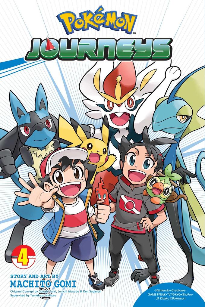 Produktbild: Pokemon Journeys, Vol. 4 | Machito Gomi