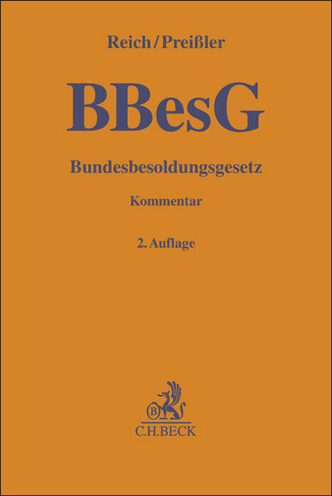 Produktbild: Bundesbesoldungsgesetz | Andreas Reich, Ulrike Preißler
