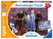 Ravensburger tiptoi Spiel 00134 Puzzle für kleine Entdecker: Disney Die Eiskönigin - 2x24 Teile Kinderpuzzle ab 4 Jahren