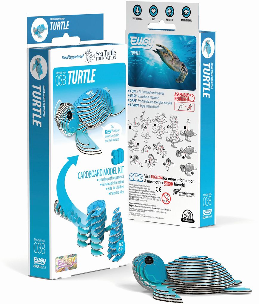 Produktbild: Eugy - 3D Bastelset Schildkröte