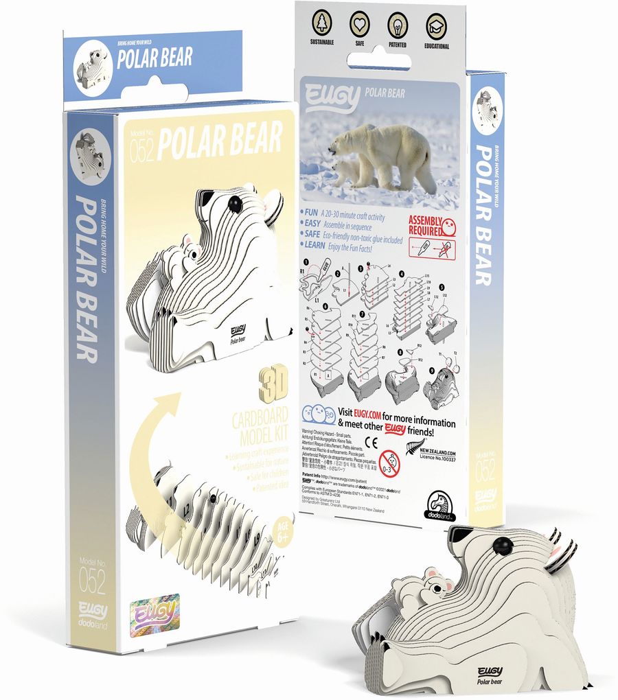Produktbild: Eugy - 3D Bastelset Eisbär