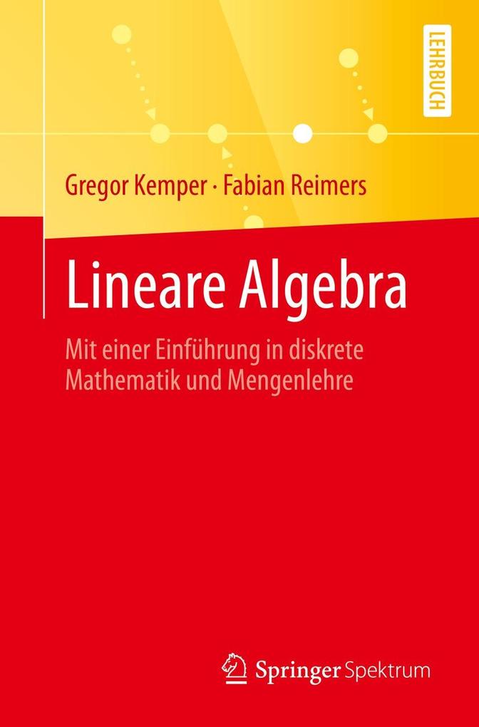 Produktbild: Lineare Algebra | Gregor Kemper, Fabian Reimers