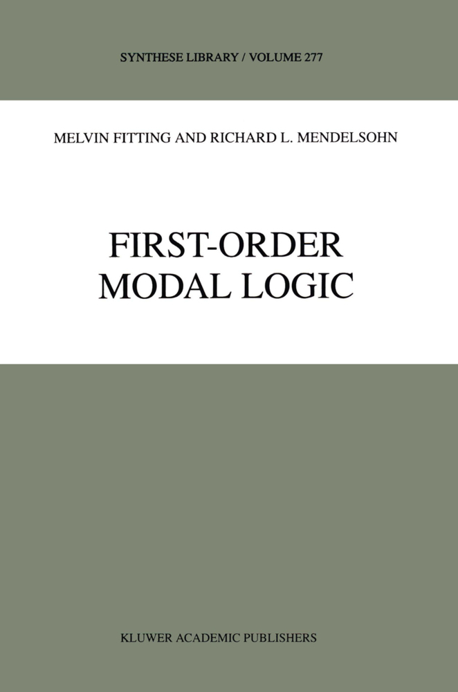 Produktbild: First-Order Modal Logic | M. Fitting, Richard L. Mendelsohn