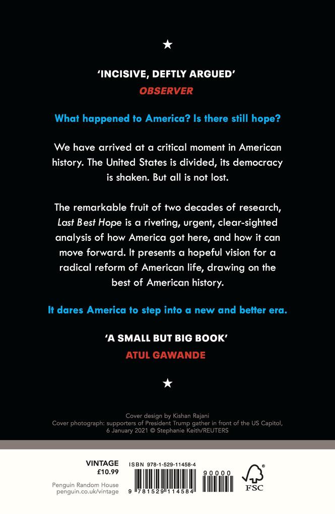 Weitere Ansicht: Last Best Hope | George Packer