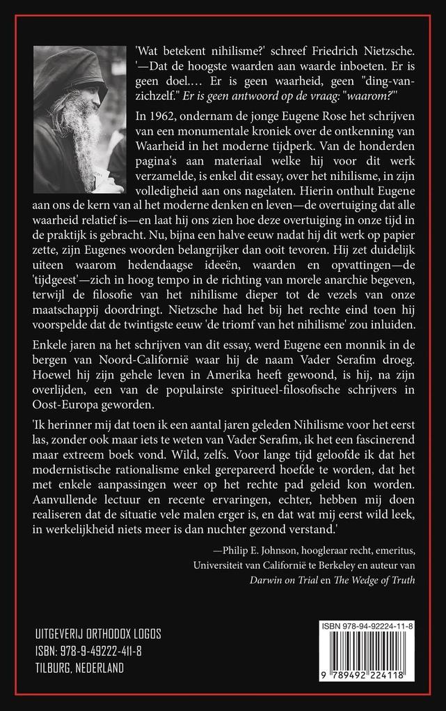Weitere Ansicht: Nihilisme | Vader Serafim Rose