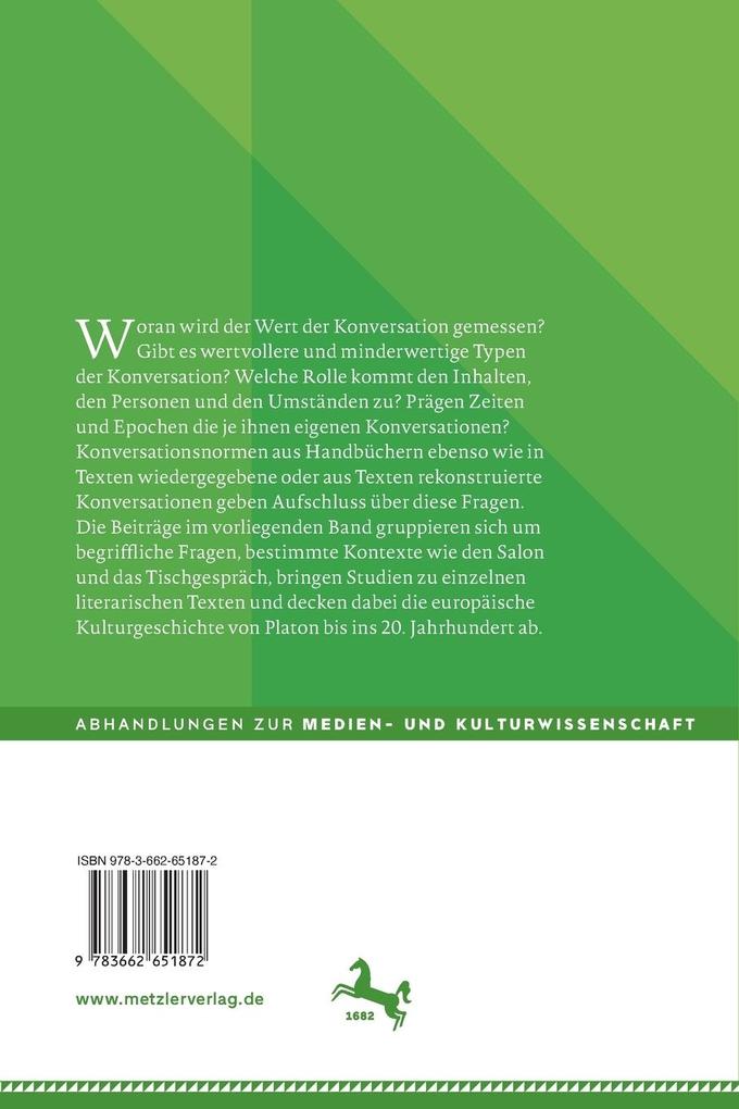 Weitere Ansicht: Der Wert der Konversation