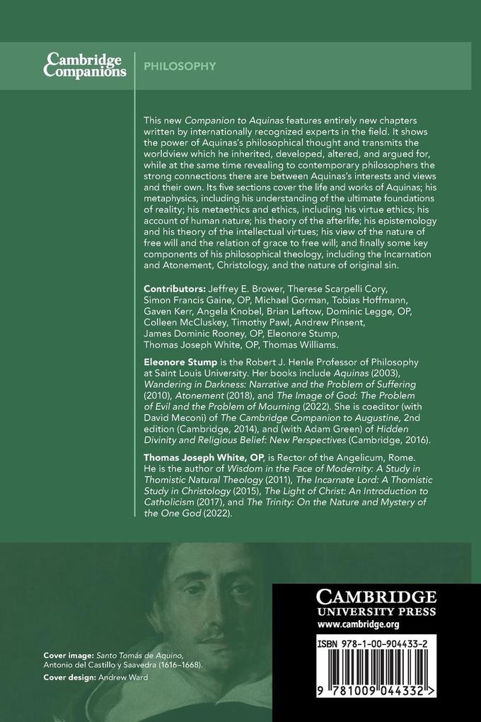 Weitere Ansicht: The New Cambridge Companion to Aquinas