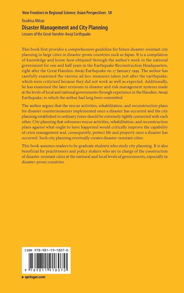 Weitere Ansicht: Disaster Management and City Planning | Yasuhisa Mitsui